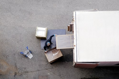 Careful transport of boxes and household items by van in St Johns Wood