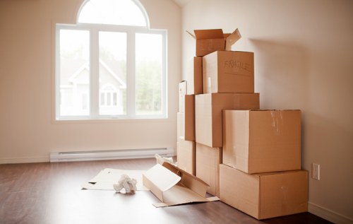 Home removal service for a period property in St Johns Wood