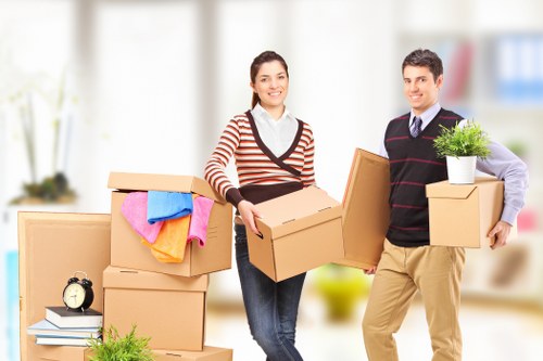 Moving day planning for a St Johns Wood apartment with lift access and parking checks