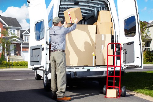 Careful packing and box preparation for a home move in St Johns Wood