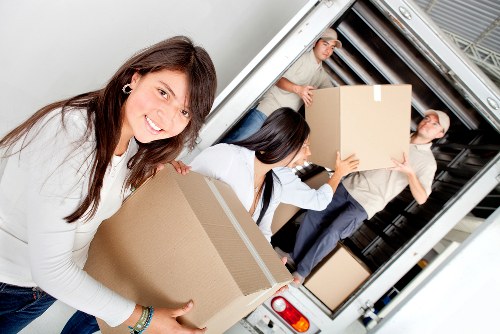 Local movers planning a residential move with a truck in St Johns Wood