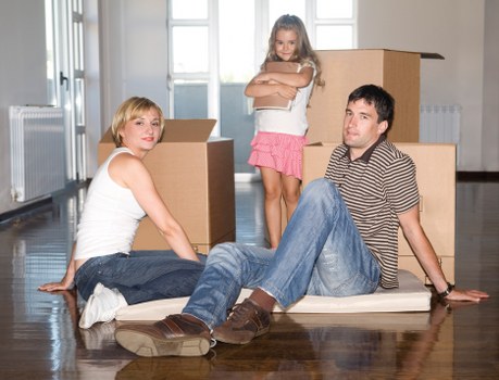 Packing and moving boxes for a domestic removal in St Johns Wood